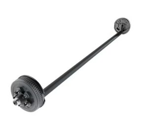 Dexter Axle, 3500 LB Capacity, 5 on 4.5" Bolt Pattern, Electric Brake, 4" Drop Spindle, E-Z Lube Lubrication, 95" Hub Face, 78" Spring Center